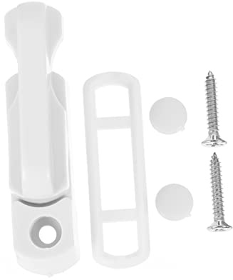 DOITOOL T Shaped Lock Window Lock with Curved Handle for Casement and Outward Opening Windows Extra Protection for Home Security 8 Pieces Set