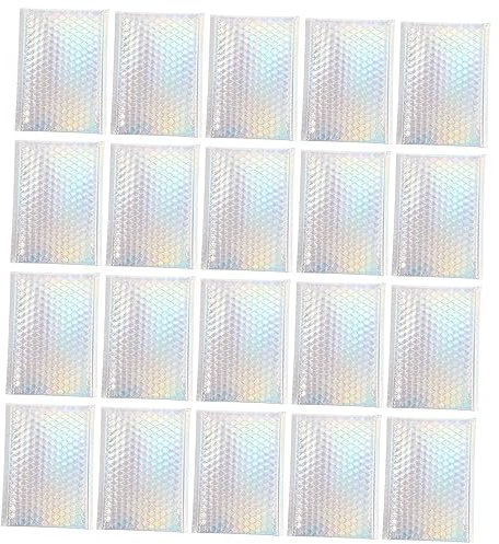 HOODANCOS 20stücke Bunte Luftpolster Versandtaschen Wasserfest Gepolstert Selbstklebend Für Schmuck Elektronik Kosmetik Sichere Geschenkverpackung Umschläge Für Empfindliche Waren
