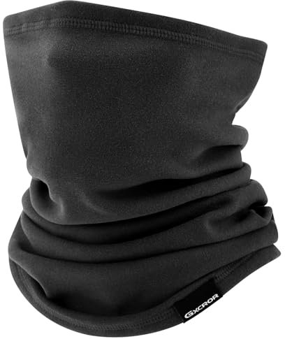 GXCROR Winter Schal Schlauchschal Fleece Loop Schal Halstuch Halswärmer Multifunktionstuch Kaschmir schal Neckwarmer für Herren & Damen