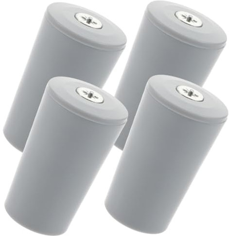 MUSISALY Topes para Persianas Enrollables 4 Unidades Gris Kit De Reparación Tope De Seguridad para Ventanas y Cortinas Accesorios para Persianas Hogar