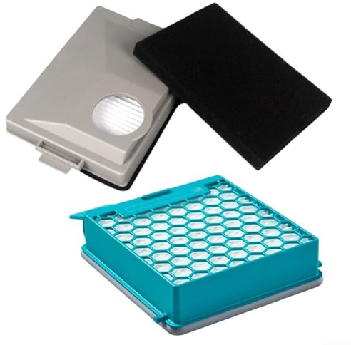 2 Stück Ersatzfilter Staubsaugerfilter kompatibel für Miele für Boost für CX1 Modelle Carbon HEPA Filter 11639240 SF-HY 60 CX-FSF