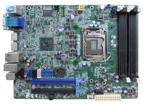 SIMPLETEK - Scheda Madre Professionale per PC Desktop SFF - Socket LGA 1155 - USB, VGA, DisplayPort, Seriale, Ethernet e Audio (Ricondizionato)