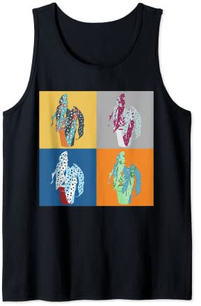 Begonia Maculata Pop Art Popart House Plant Angel Wings Rex Tank Top