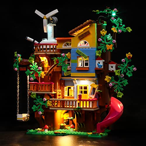 LIGHTAILING Kit d'éclairage LED pour Lego-41703 La Cabane de l’Amitié dans l’Arbre Modèle de Blocs de Construction - Jeu de lumière LED Compatible avec Le modèle Lego (n'inclut Pas Le modèle Lego)