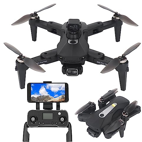 Mini Drone con Fotocamera, Droni Pieghevoli HD FPV con Doppia Fotocamera 8K per Bambini Adulti, RC Quadcopter WiFi FPV Supporto Video Live 800m WiFi HD Trasmissione, Altitude Hold