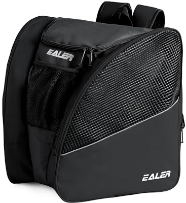 EALER SBH202 Schlittschuhtasche, Schlittschuh-Rucksack, Rollschuhe, Skischuhtasche, EIS- & Inline-Skate-Tasche – Große Kapazität, wasserdichte Schutzausrüstung