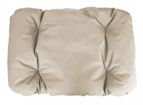 DH DEIN . HAUS Bequemes Tierkissen Tierbett Praktisches Hundekissen Hundebett Schlafplatz Haustier Bett Wasserfest 80x60 100x70 115x80 (Beige, 115 x 80 cm)