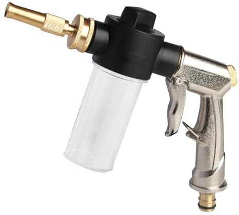 Pistola de jardín de alta presión para jardín, pistola de agua de alta presión para lavado de coches, riego de jardín y limpieza de aceras