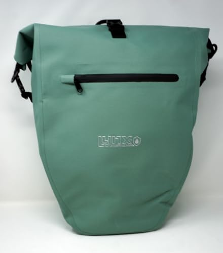 CBK-MS Ly Fahrradtasche Packtasche Mint grün 28 L Wasserdicht Quick-Up Schnellmontage Gepäckträgertasche
