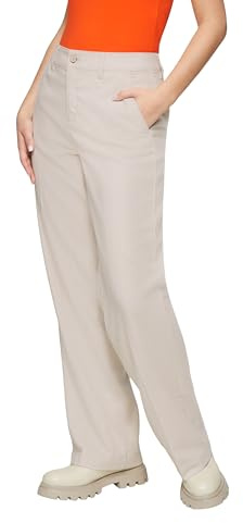 s.Oliver 2156574 Pantalon Long avec Plis, Jambe Large, 81W9, 40 Femmes