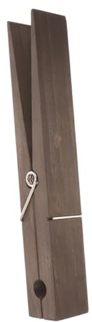 TOPPERFUN Molletta Gigante in Legno Per Vestiti Grande Clip Resistente Per Bagno Camera Da Letto Ufficio Portasciugamani Organizzato