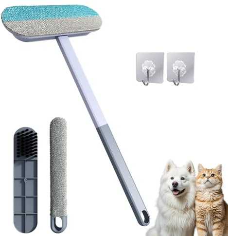 Removedor De Pelo De Mascotas, 4 En 1cepillo Quita Pelos Mascota Cepillo Multifuncional Para Eliminar El Pelo De Mascotas Para Sofás, Alfombras, Ropa De Cama, Ventanas