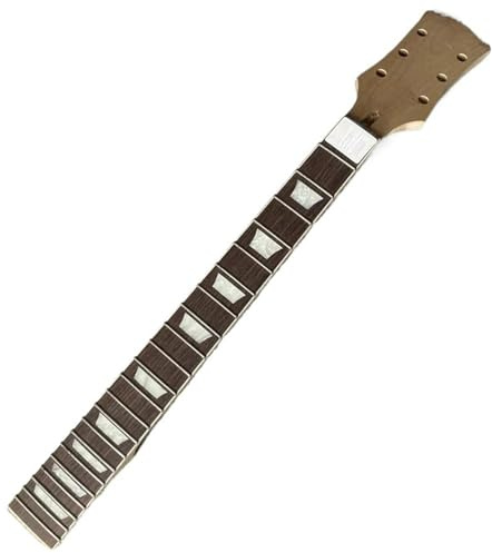 Guitar Necks Unfinished L3 R3 6 String Electric Guitar Neck 22 Frets Maple Redwood