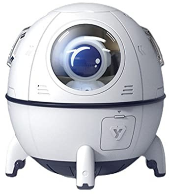 Duanthry Astronaut Spaceship Aromatherapy Air Humidifier Purifier Electric Water Fragrance Diffuser Humidificador White