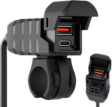 Motorcykel Usb Port, Motorcykel Usb Port Säkert hårt omslag