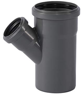 Ostendorf HTsafe Abzweig DN 90/50 mm 45 Grad HT-Rohr