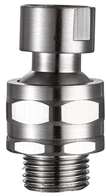Schwenkadapter für Duscharm-Dusche, verstellbar, Universal-Duschkomponente (gebürstetes Nickel)