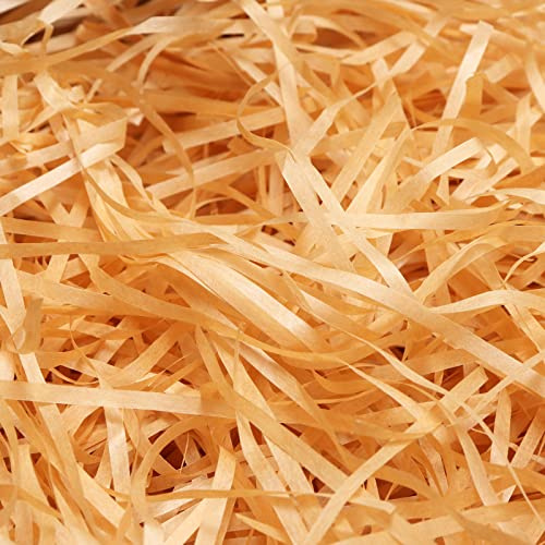 200 Grams Shredded Tissue Paper for Hampers, Shredded Paper Gift Packaging Raffia Hamper Fillers Tissue Paper for Gift Box Filling, Hamper Filling Packaging Party Supplies