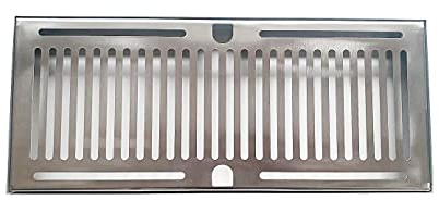 Stainless Steel Counter top 40cm drip Tray kegerator Home Brew bar Pub