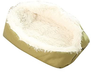 DAIHAN 2 in 1 Plüsch Flauschige Katzenbett Hundebett Weiche Decke Kissen Haustier kissenauflage Katzendecke Haustierbett Katzenmatte Abnehmbare Katzensofa Hundesofa Katzendecke für Kätzchen Welpen