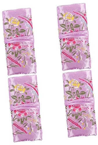 Cabilock 4stücke Schmuck Organizer Rolle Tragbare Schmuckaufbewahrung Multifunktionale Schmuckrolle Für Reisen Faltbare Schmucktasche Mit Großer Kapazität Für Halsketten Und Kleine