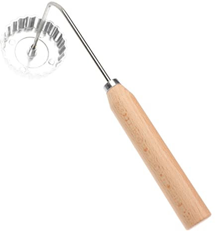 BESTonZON Moule à Friture Aluminium Antiadhésif avec Manche pour Snacks Frits Maison Moule Timbale Polyvalent Facile à Nettoyer Et Résistant Kit Complet pour Cuisine
