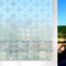 Cinbee Lámina autoadhesiva 3D para ventanas, opaca, 60 x 200, lámina de privacidad autoadhesiva retro, lámina decorativa para ventana, protección de privacidad, diseño vintage