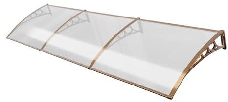 HXYhydrypd Vordach für Haustür, Balkon Überdachung, Überdachung Haustür, Haustür Vordach, Vordach Haustür, Fenstermarkisen Außen, Türmarkise(Size:60 * 300cm/23.6 * 118.1in)