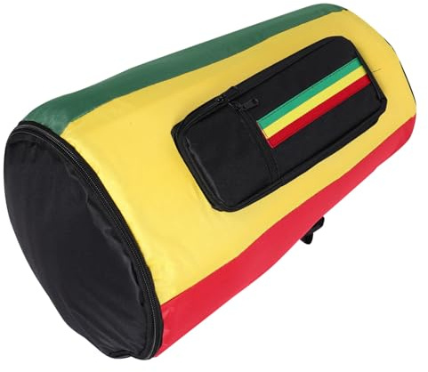 Djembe Tasche 10 Zoll mit Rucksackgurten für Schlaginstrumente | Oxford Stoff, Regenfestes Design, Schulen und Transport, Metall und Kunststoffteile, Zubehör für Djembe