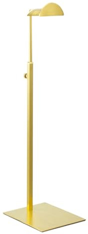 Enwye 2er-Pack Handtaschenständer aus Edelstahl, höhenverstellbarer Handtaschenhalter aus Metall, Schmuckständer für einzelne Taschen für Zuhause, Gold