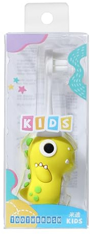 Spazzolino Da Denti Da Allenamento Per Bambini: Spazzola Da Apprendimento | Per I Bambini Piccoli, Setole In Silicone Morbido, Manico Presa Confortevole, Disegno Dinosauro, Cura Dentale Infantile