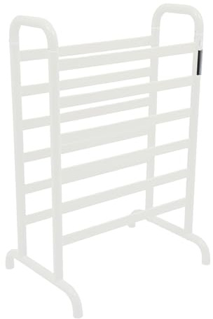 Portasciugamani elettrico, 300 W, doppia fila, in alluminio, con timer a LED, IPX3, riscaldamento rapido, 113-140°F, indipendente, 60 x 43 x 90,5 cm