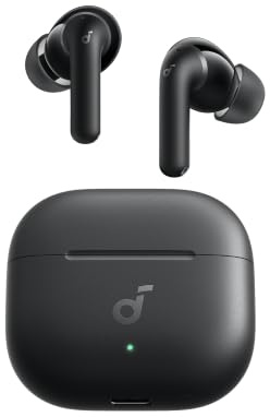 Soundcore P42i Cuffie Bluetooth ANC adattiva, Audio Hi-Res con LDAC | Modalità Natural che Attenua i Suoni Intensi, 56 Ore di Autonomia, 6 Microfoni AI per Chiamate Nitide, Ricarica Wireless,IP55