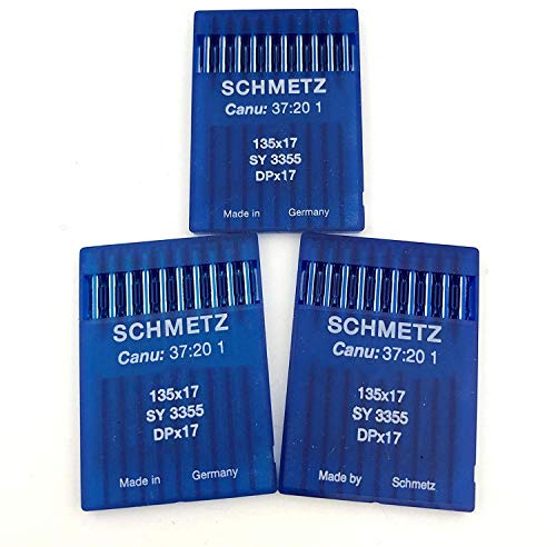 30 Stück. Schmetz 135X17 DPX17 Nähmaschinennadeln 23 (Metric Size 160)