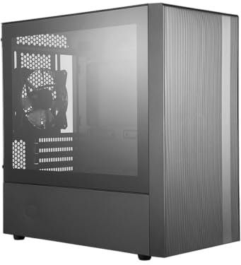 Cooler Master MasterBox NR400 Mini Computer Tower - Nero