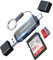 KiWiBiRD USB C SD Kartenleser Micro SD auf USB 3.0 Typ C OTG Adapter für SDHC SDXC Micro SDXC/SDHC UHS-I Karten Kompatibel mit iPhone 15 Plus Pro Max MacBook Air Pro iPad iMac Galaxy S24 S23 Android