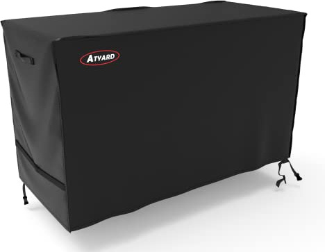 ATYARD 55-inch Outdoor Cover for Keter Unity XL Portable Table - UV Resistant, Breathable, All Weather (55 L x 24 W x 32 H)Black