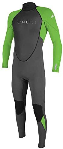 O'NEILL Herren Reactor-2 3/2mm Back Zip Full Wetsuit Neoprenanzug, Graph/Dayglo, XLS