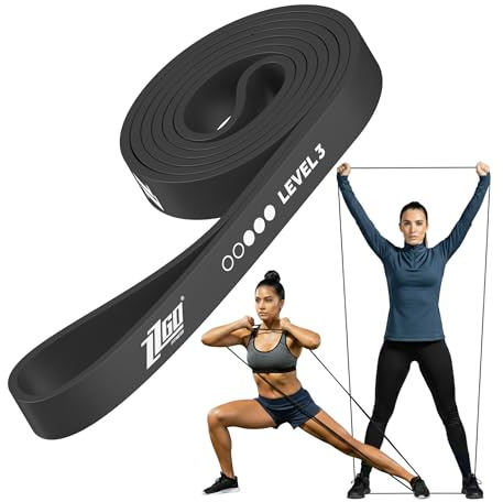 Bandas de Resistencia Individuales y Set de Gomas de 3 o 5 uds. | Látex Natural de Alta Densidad | Entrenamiento, Extensión y Fuerza | Yoga, Pilates, Crossfit, Musculación, Calistenia