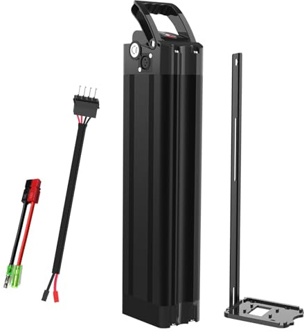 YASCO POWER 36V 15Ah Ebike batteria al litio rimovibile con caricatore, batteria della bici elettrica di grande capacità batteria bici elettrica 36v protezione 25A BMS, 250W 500W 750W Motor ﻿