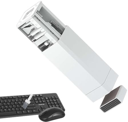 Laptop-Handy-Bildschirmreiniger-Set, Tastatur-Reinigungsset, 32-in-1-Tastatur-Reinigungsbürste, Mehrzweck-Reinigungswerkzeug für elektronische Geräte für Tablet, Computer, PC, TV