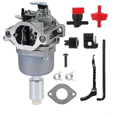 ZAMETTER Kit de carburateur de rechange pour tondeuse à gazon et tracteur
