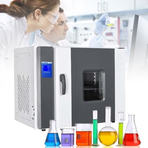 Horno de secado por convección de aire forzado eléctrico horizontal para laboratorio con controlador de temperatura inteligente para uso industrial, escolar e instituto de investigación 42L-1000W