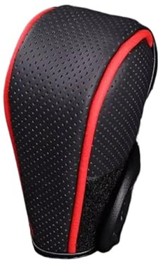 Copricambio Copri Maniglia Cambio Per Auto Antiscivolo Accessori Interni Per Auto Resistenti All'usura In Pelle Universale Copri Pomello Cambio Traspirante Coprileva del cambio(C)