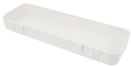 SOPOTUTU Bac de Rangement Plastique pour Panneau Perforé Boîte Suspendue Carrée Capacité Accessoire Organisateur pour Maison Cuisine Bureau Salle de Bain