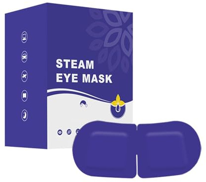 2025 New Steam Eye Mask, 10-Pack Self-Heating Masks for Dry & Tired Eyes, Disposable Warm Compress for Puffy Eyes Relief (1)
