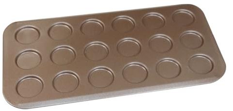 Gobel - Plaque A 18 Mini Burgers Anti-ADHERENTE - USTENSILES A Patisserie