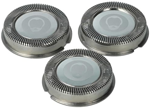 vhbw 3 x Scherkopf kompatibel mit Philips HQ5401 | HQ5421, HQ5425, HQ5426, HQ5430, HQ5461, HQ5465, HQ5601, HQ5604, HQ5625, HQ5699, HQ5800, HQ5801 Rasierer