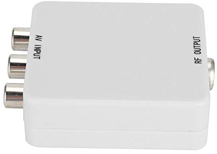 a RF, composito AV per segnale video Convertitore di segnale Convertitore scatola adattatore Supporto DVI per TV, DVD, Box per cavi, PC portatile