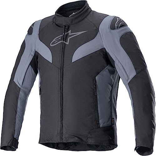 Alpinestars RX-3 Wasserdichte Motorrad Textiljacke, schwarz/schwarz, M